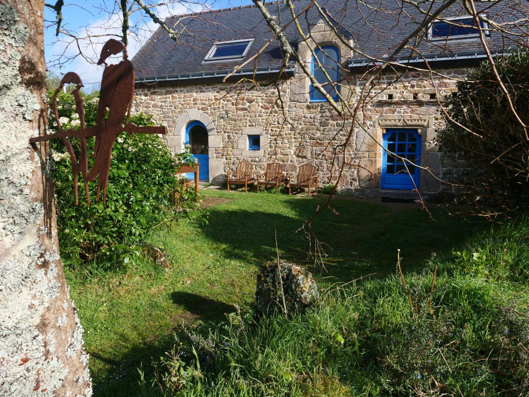 Gite De L'Hirondelle Bleue Brech Kültér fotó